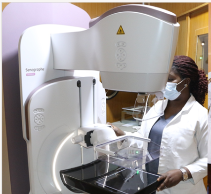 Senographe Pristina mammography suite