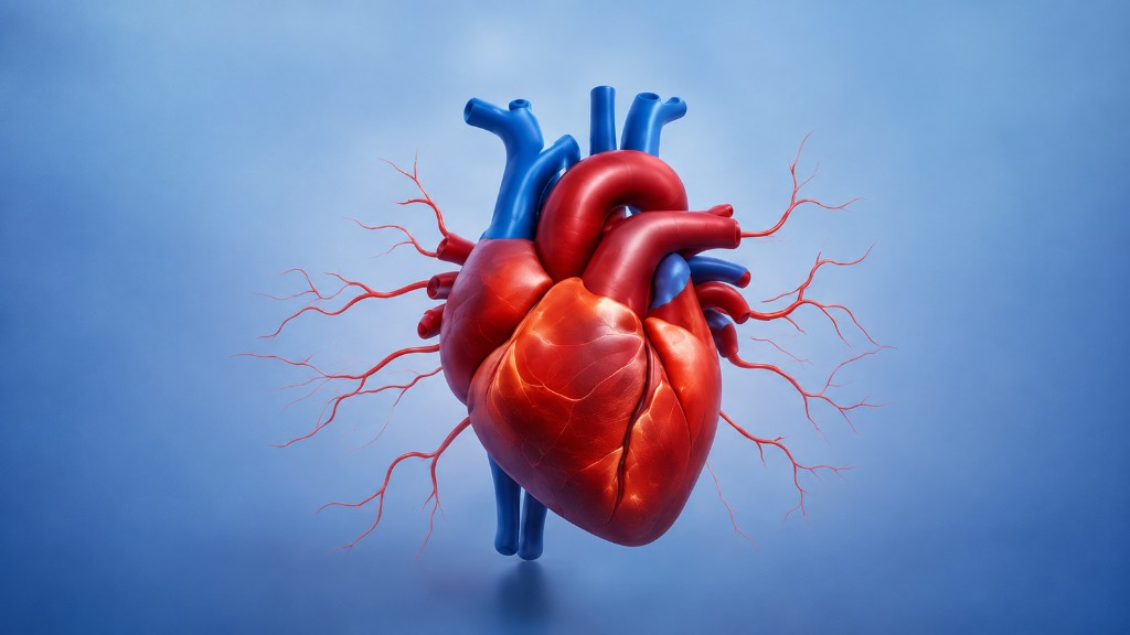 Anatomical heart illustration